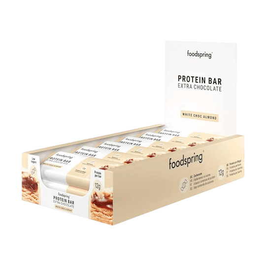 Foodspring Protein Bar Extra Chocolate | 45g - 45g / Crunchy Peanut - fitgrade.ch