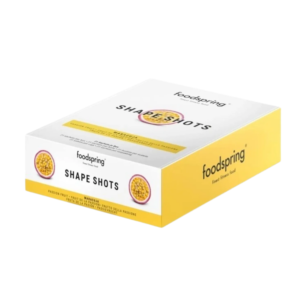 Foodspring Shape Shots 21x5g - A convenient and effective way to stay on track with your fitness journey