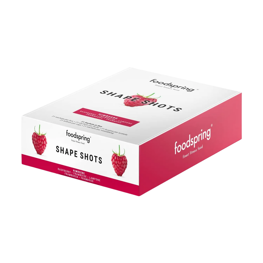 Foodspring Shape Shots 21x5g - Two boxes of 21 5g shots to support your fitness goals and shape