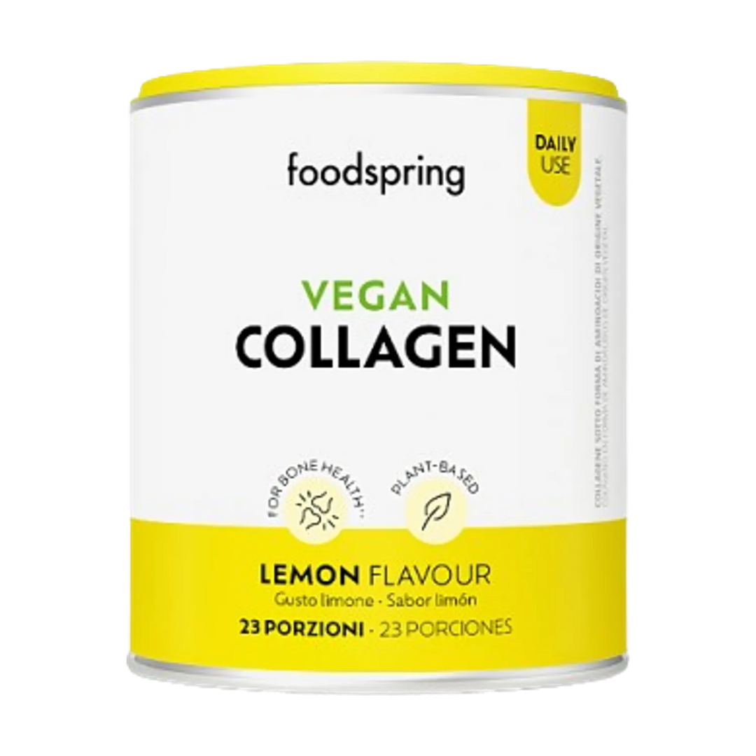 138g Foodspring Vegan Collagen supplement, a plant-based source for skin, hair, and joint health