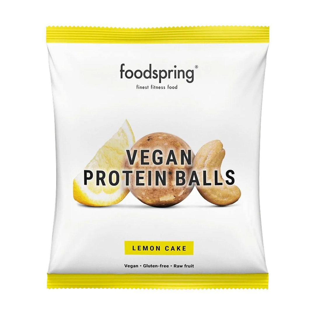 Foodspring Vegan Protein Balls | 40g - 40g / Lemon Cake - fitgrade.ch