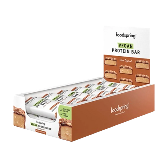 Foodspring Vegan Protein Bar Extra Chocolate | 45g: Delicious and nutritious plant-based protein bar with rich chocolate flavor