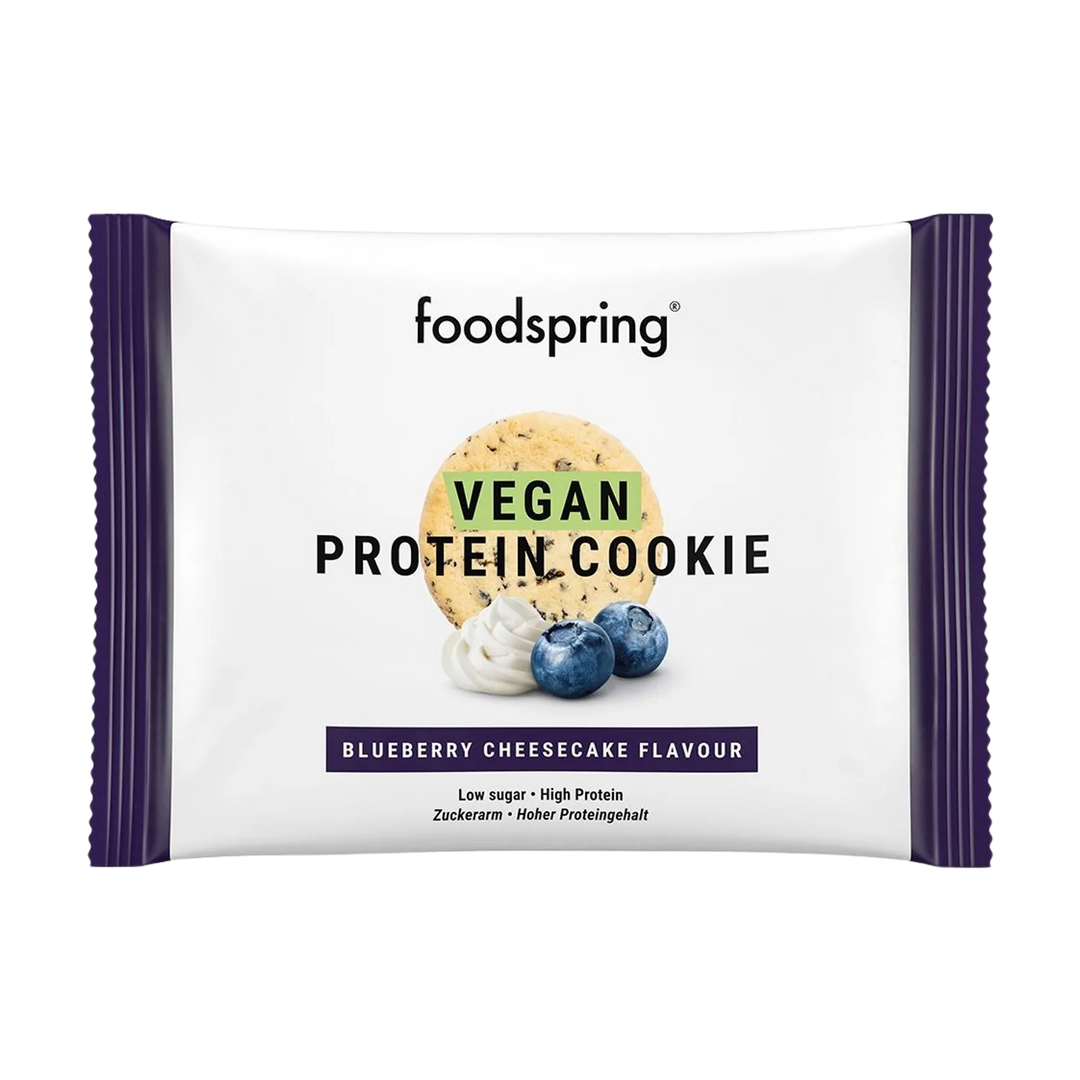 Foodspring Vegan Protein Cookie, 50g, delicious plant-based snack for healthy living