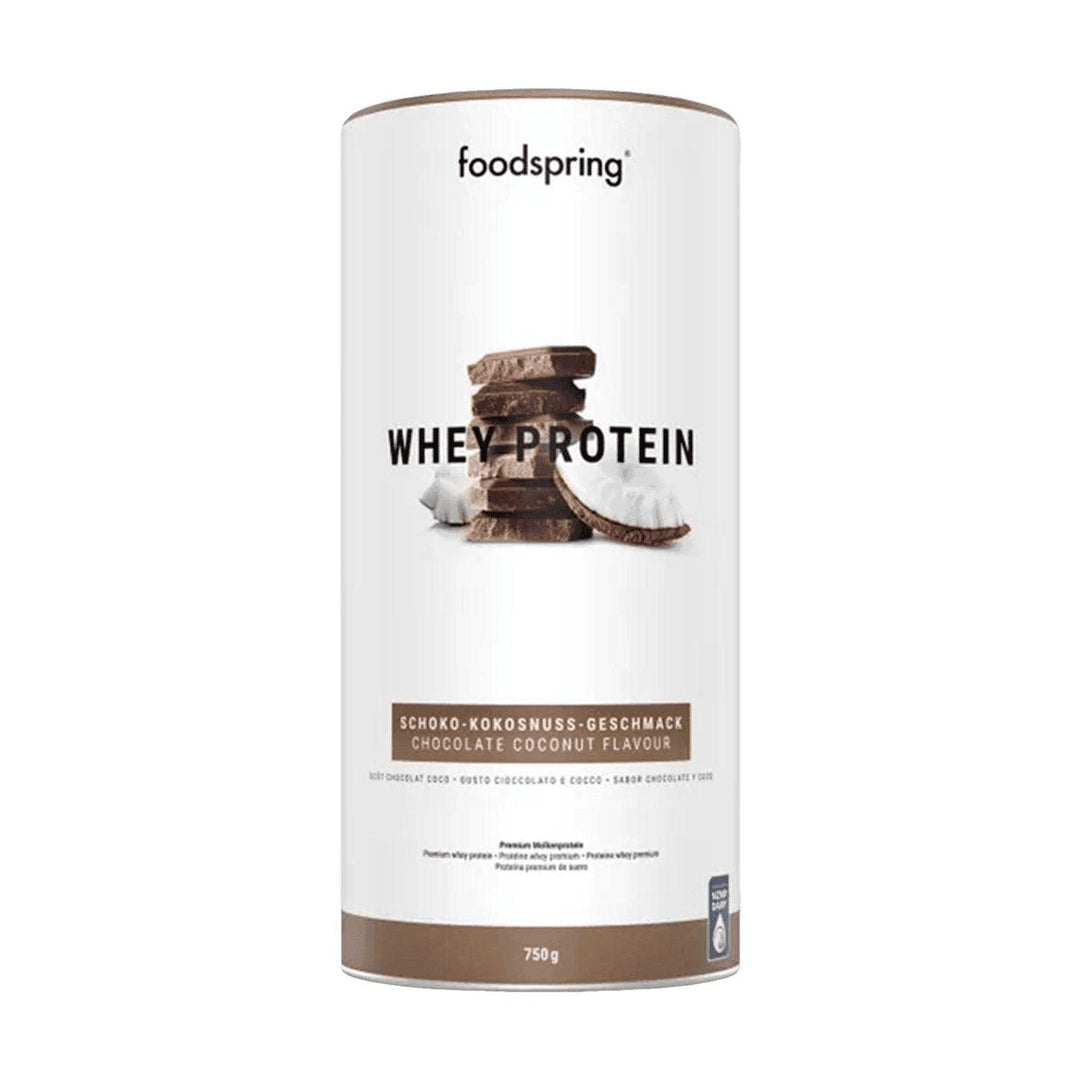 Foodspring Whey | 750g - Cocos Crisp - fitgrade.ch