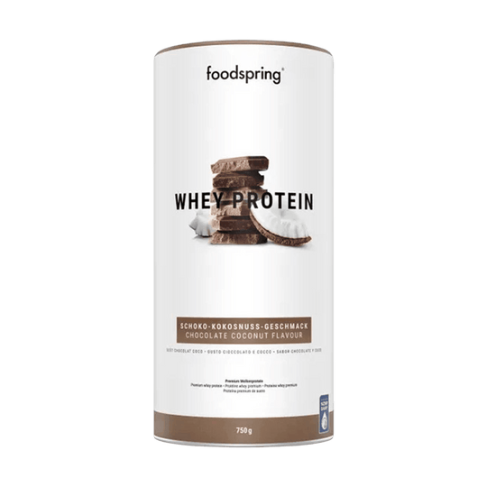Foodspring Whey | 750g - Cocos Crisp - fitgrade.ch