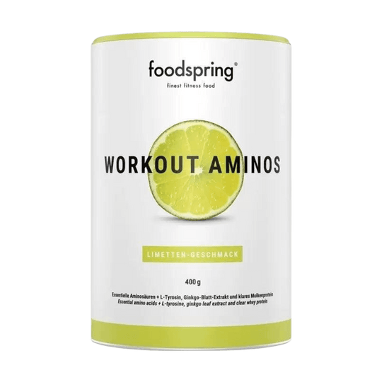 Foodspring Workout Aminos | 400g - Lemon Lime - fitgrade.ch