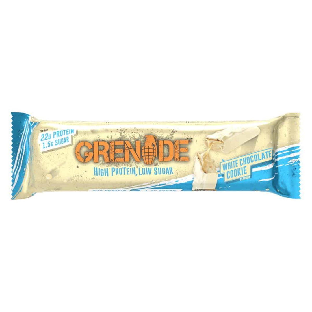 GRENADE - Carb Killa Protein Riegel - 60g / White Chocolate Cookie - fitgrade.ch