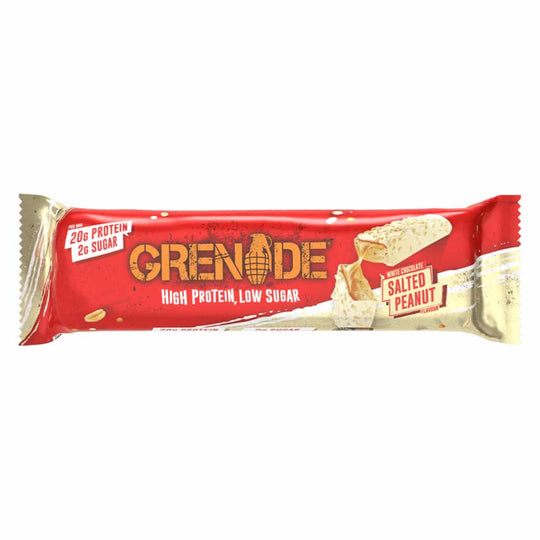 GRENADE - Carb Killa Protein Riegel - 60g / White Chocolate Salted Peanut - fitgrade.ch