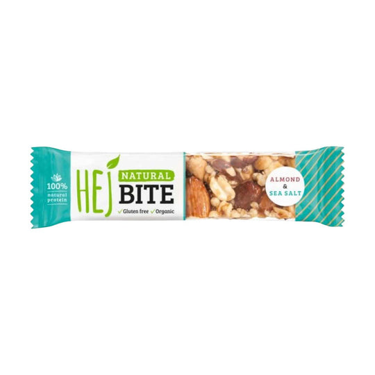 HEJ Natural Bite (Bio) - 40g / Almond & Sea Salt - fitgrade.ch