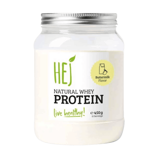 HEJ Natural Whey Protein | 450g - Buttermilk - fitgrade.ch