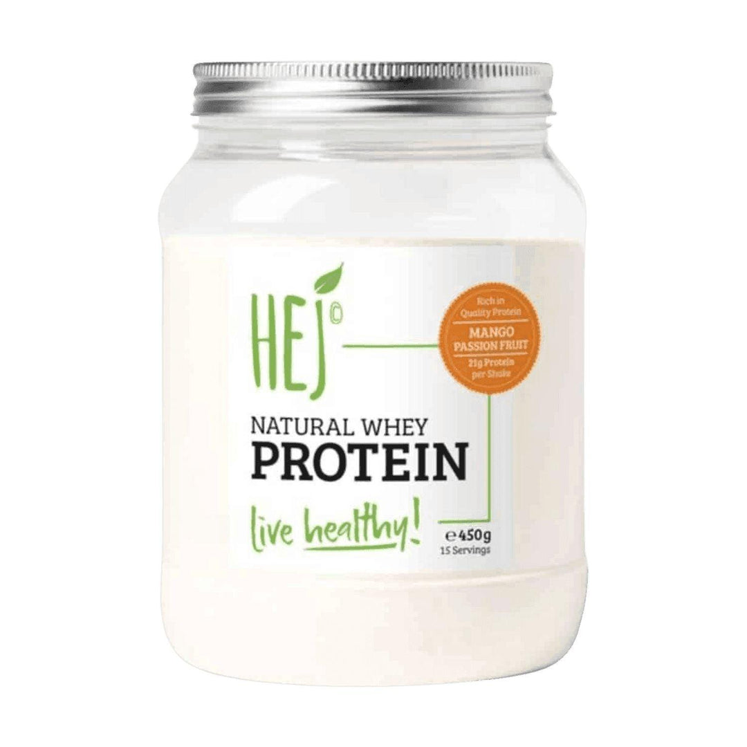 HEJ Natural Whey Protein | 450g - Mango Passionfruit - fitgrade.ch