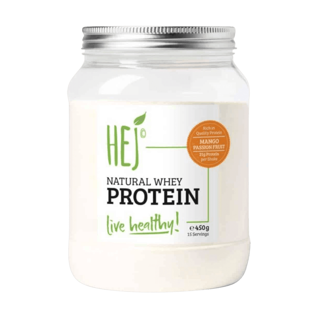 HEJ Natural Whey Protein | 450g - Mango Passionfruit - fitgrade.ch