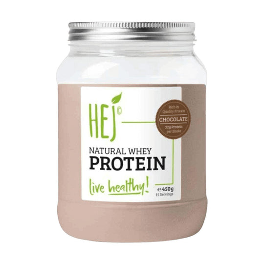 HEJ Natural Whey Protein | 450g - Schoko - fitgrade.ch