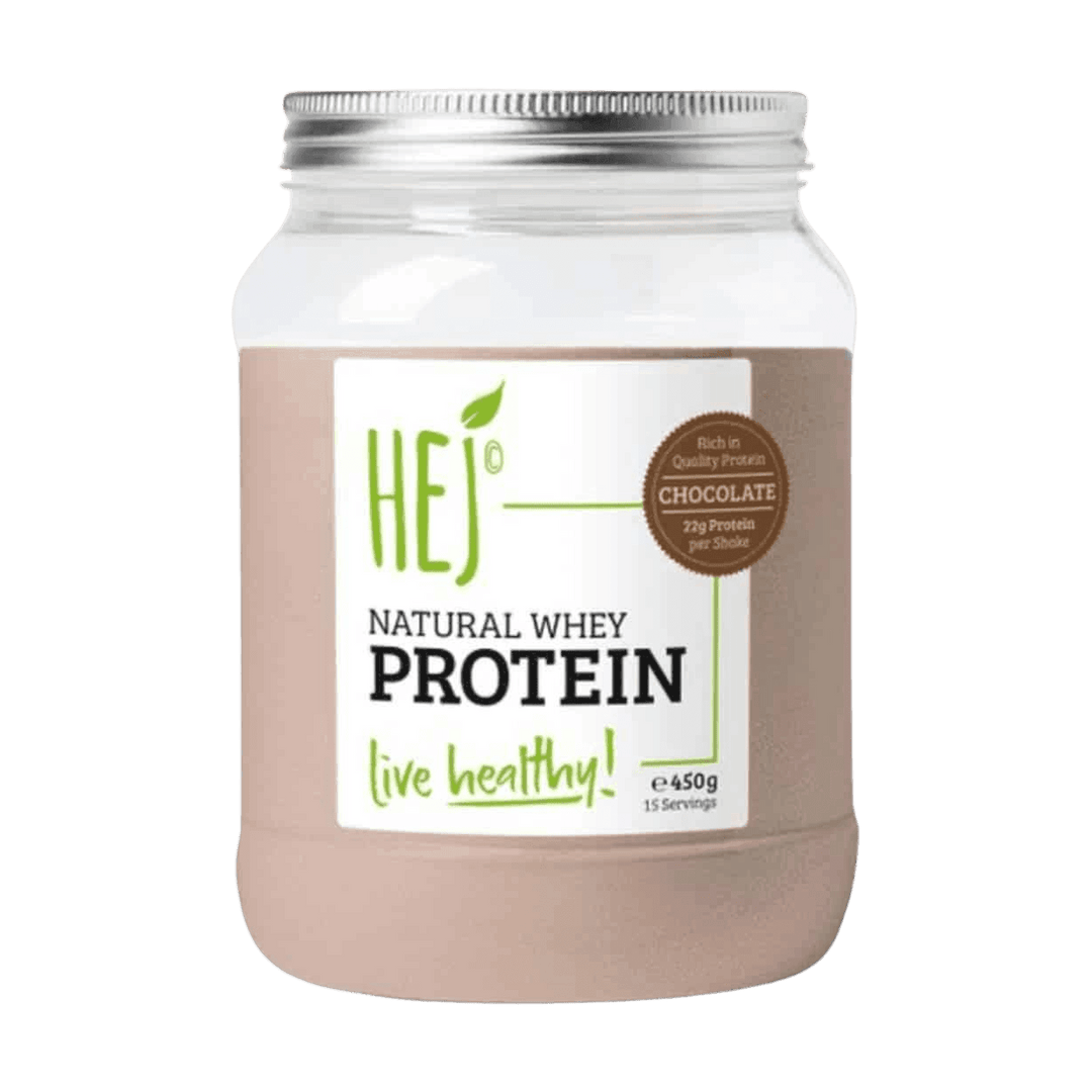 HEJ Natural Whey Protein | 450g - Schoko - fitgrade.ch