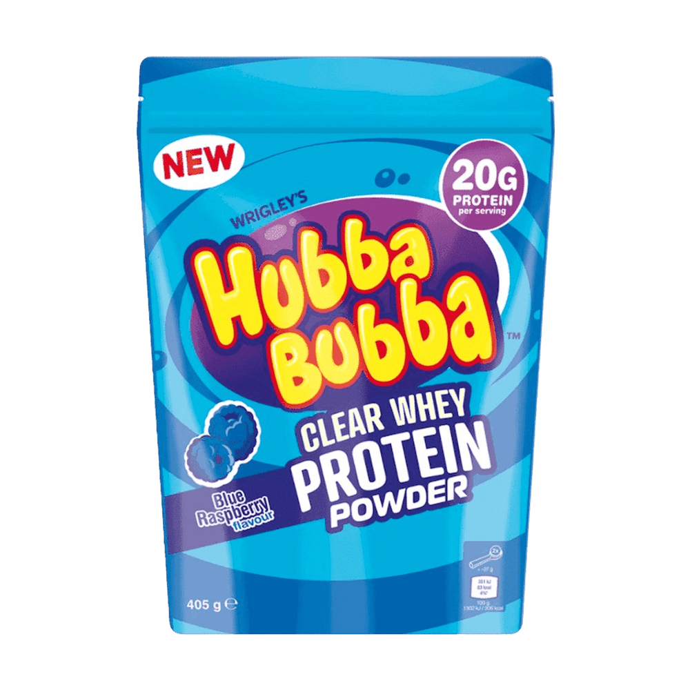 Hubba Bubba Clear Whey | 405g - Blue Raspberry - fitgrade.ch