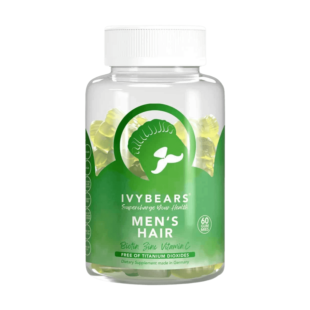 Ivybears Men's Hair Vitamins | 60 Stk. - Fruity Apple - fitgrade.ch