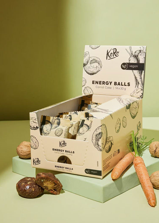  Organic and sustainable KoRo Bio Energy Ball 30g for a guilt-free treat