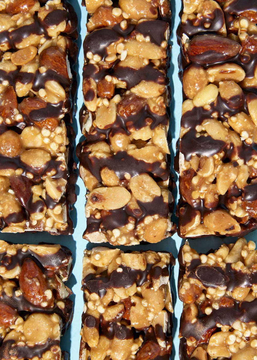 A close-up photo of a KoRo Bio Nut Bar Almond 45g, a healthy and delicious snack made with organic ingredients