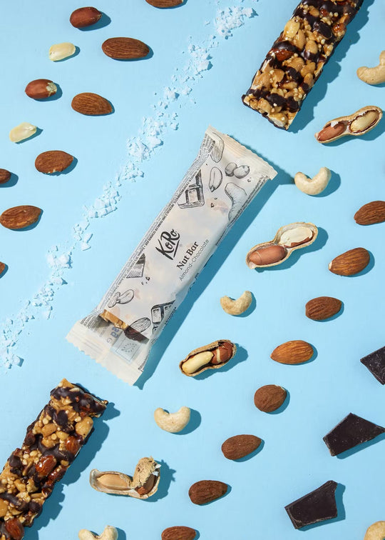 KoRo Bio Nut Bar Almond 45g - A delicious and healthy snack made with organic almonds and nutritious ingredients