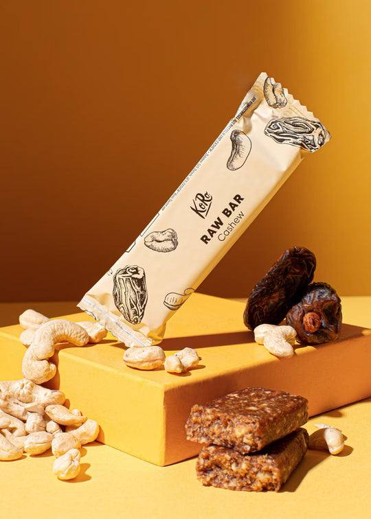 Healthy and delicious KoRo Bio Raw Bar for on-the-go snacking