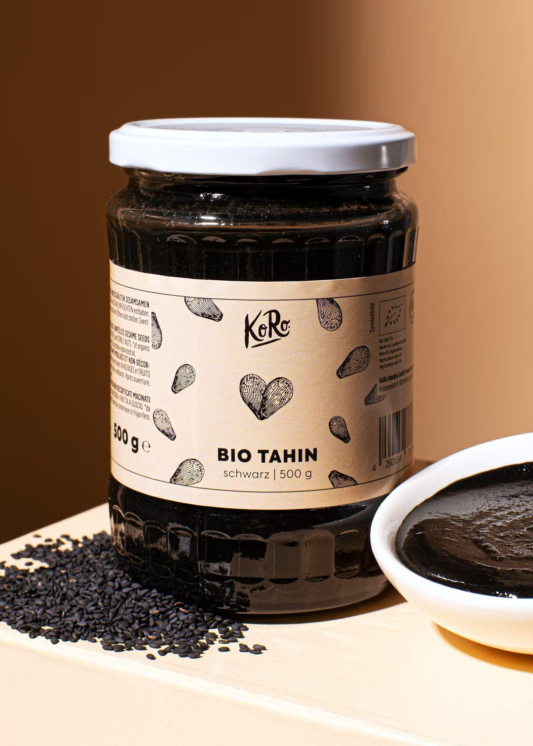 KoRo Bio Tahin | 500g - 500g / Schwarz - fitgrade.ch