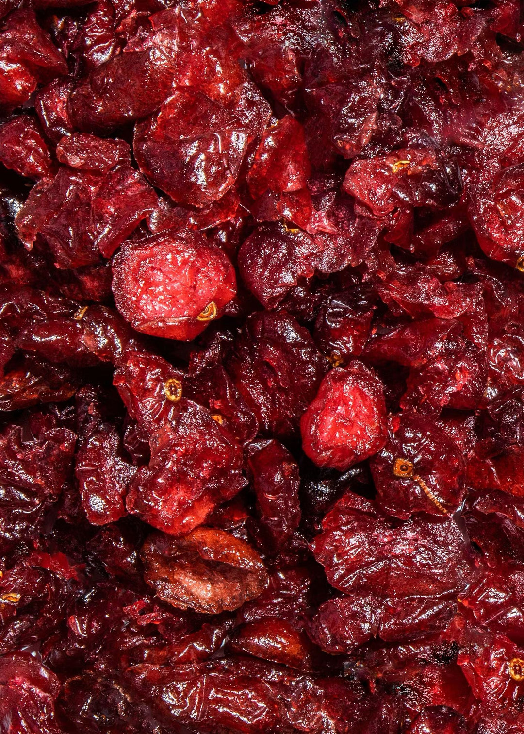 Organic 1kg pack of KoRo sweetened cranberries with pineapple juice