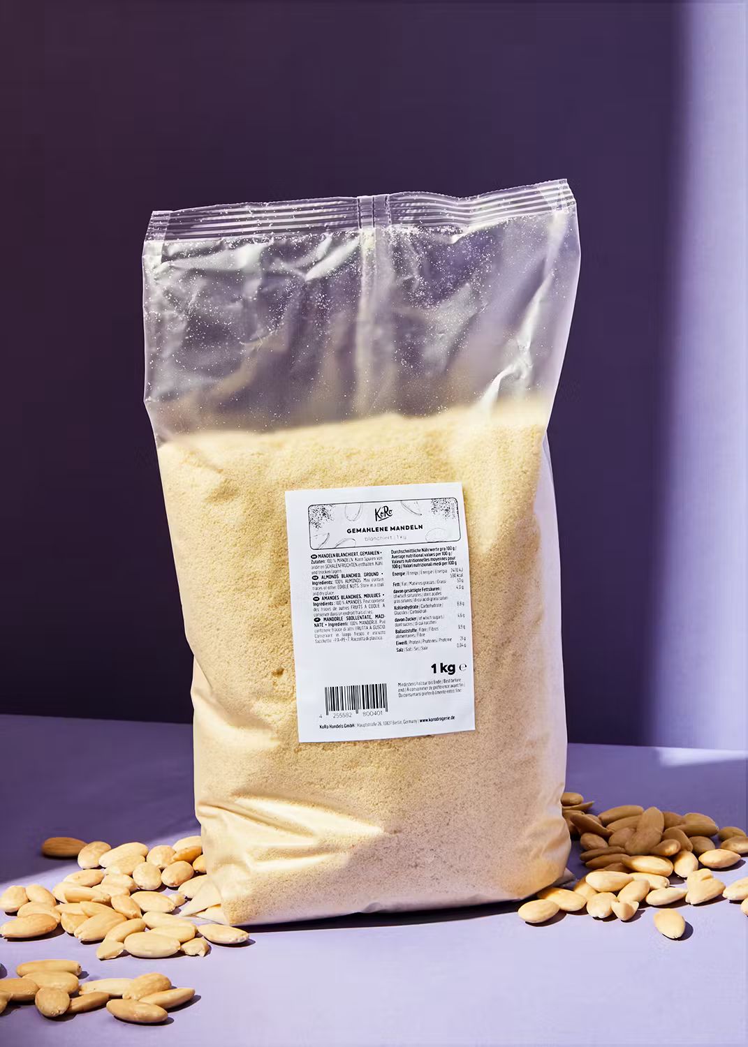  High-quality finely ground almond flour for baking and cooking 