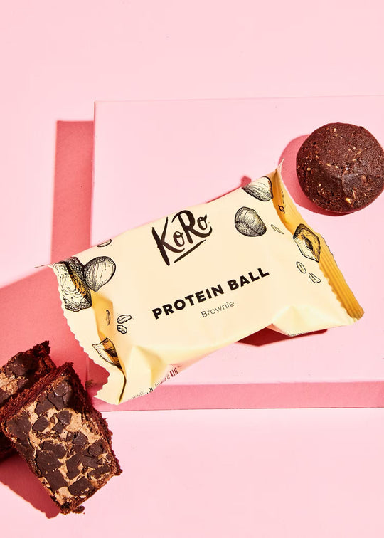 Delicious and nutritious KoRo Protein Ball Brownie, 30g - perfect for on-the-go snacking