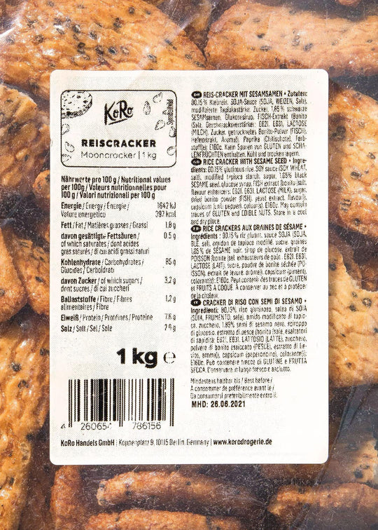 KoRo Reiscracker Mooncracker | 1kg - 1kg - fitgrade.ch