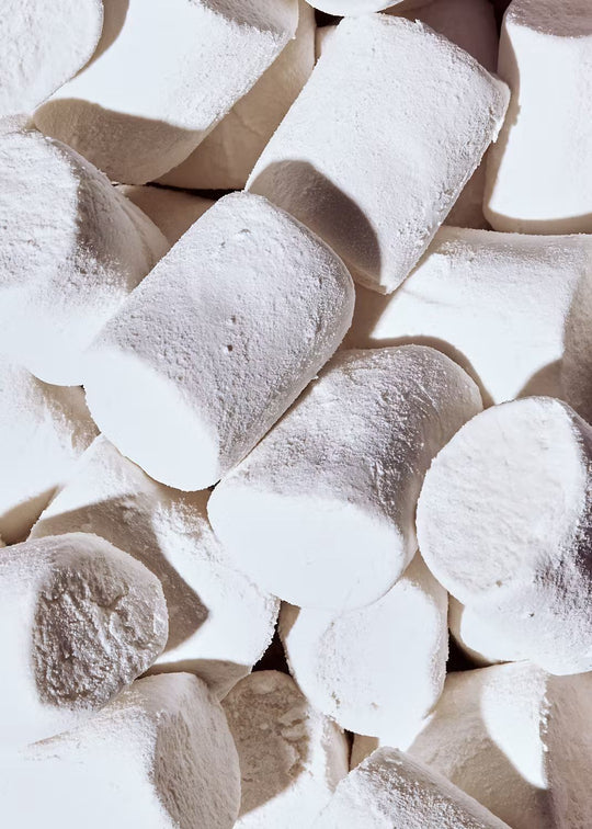 Vegan marshmallows in a 500g package by KoRo, perfect for sweet treats and hot cocoa