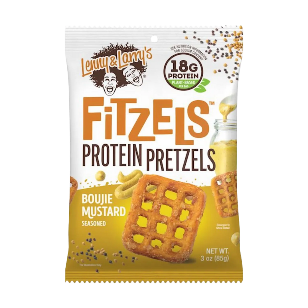 Lenny & Larry's Fitzels Protein Pretzels, 85g, a delicious and nutritious snack option for on-the-go fueling