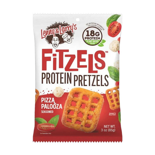 Lenny Larry Fitzels Protein Pretzels | 85g - 85g / Everything Bagel - fitgrade.ch