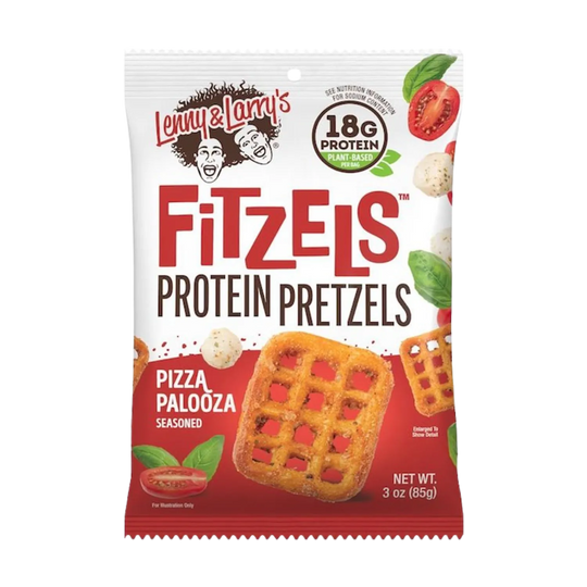 Lenny & Larry's Fitzels Protein Pretzels | 85g - A delicious and nutritious snack packed with protein and perfect for on-the-go munching