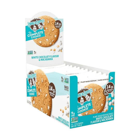 Lenny Larry The Complete Cookie | 113g - 12x113g / White Chocolate Macademia - fitgrade.ch