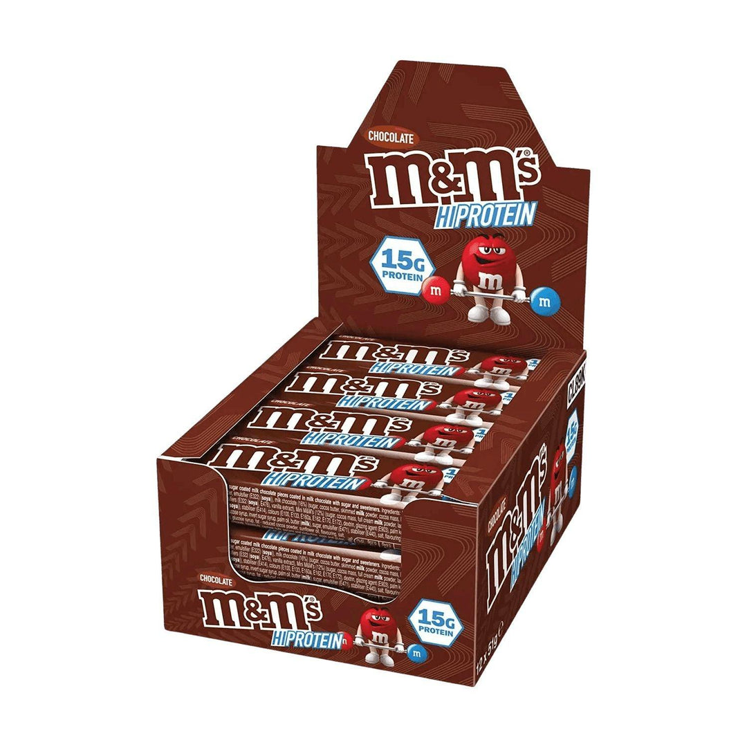 M&M 's Protein Bar - Chocolate | 51g 12x51g - fitgrade.ch