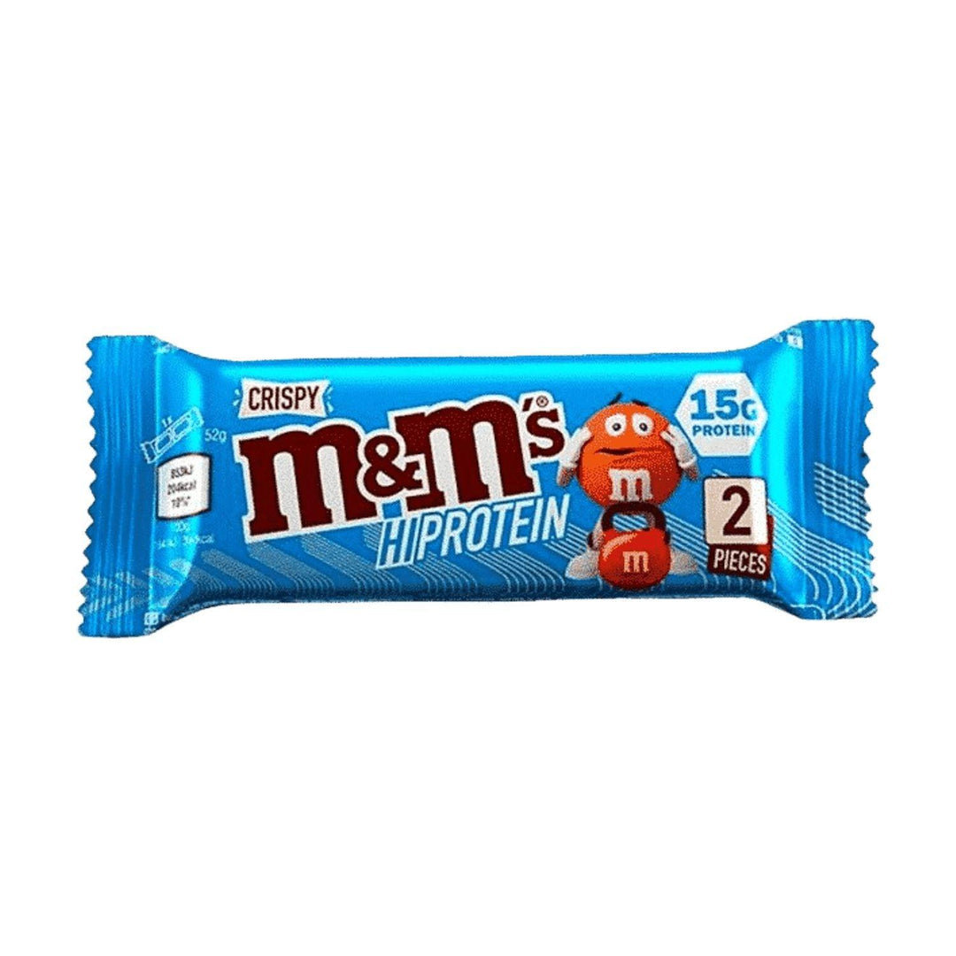 M&M's Crispy Hi Protein Bar - Milk Chocolate | 52g 2x26g - fitgrade.ch