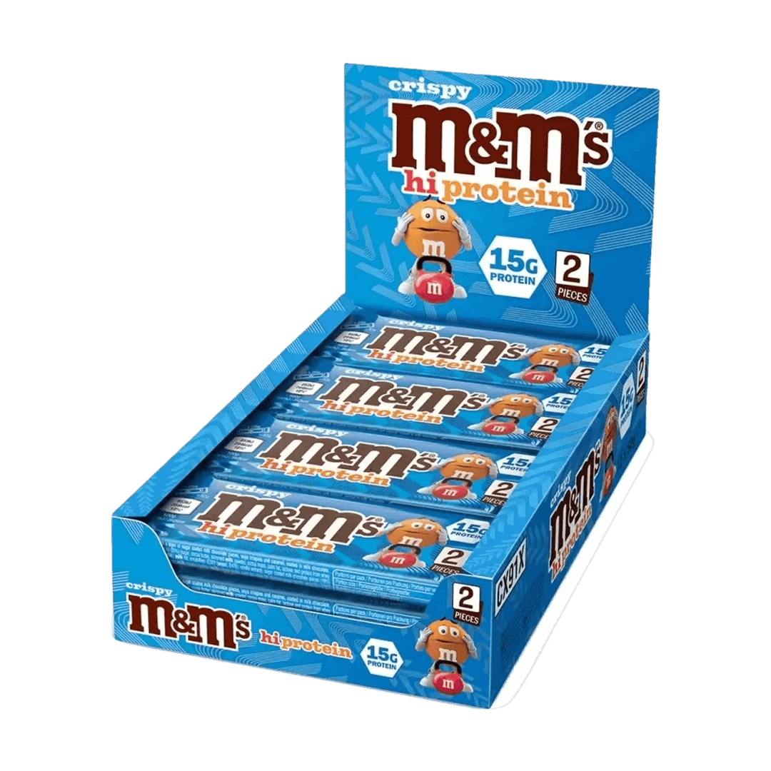 M&M's Crispy High Protein Bar - Milk Chocolate | 52g - 12x52g - fitgrade.ch