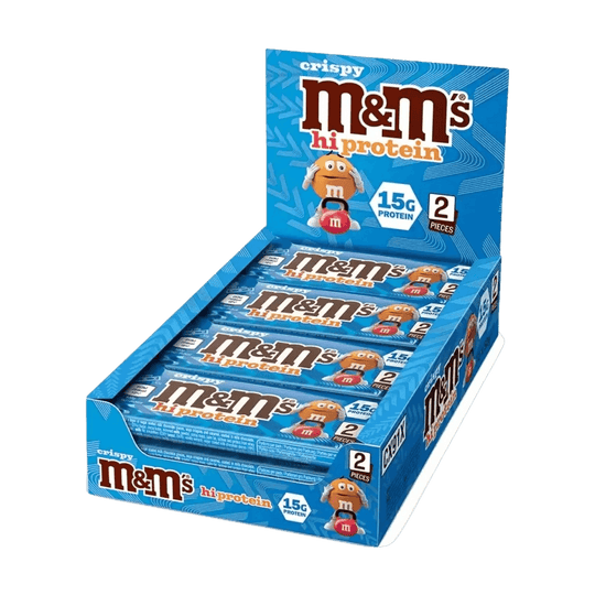 M&M's Crispy High Protein Bar - Milk Chocolate | 52g - 12x52g - fitgrade.ch