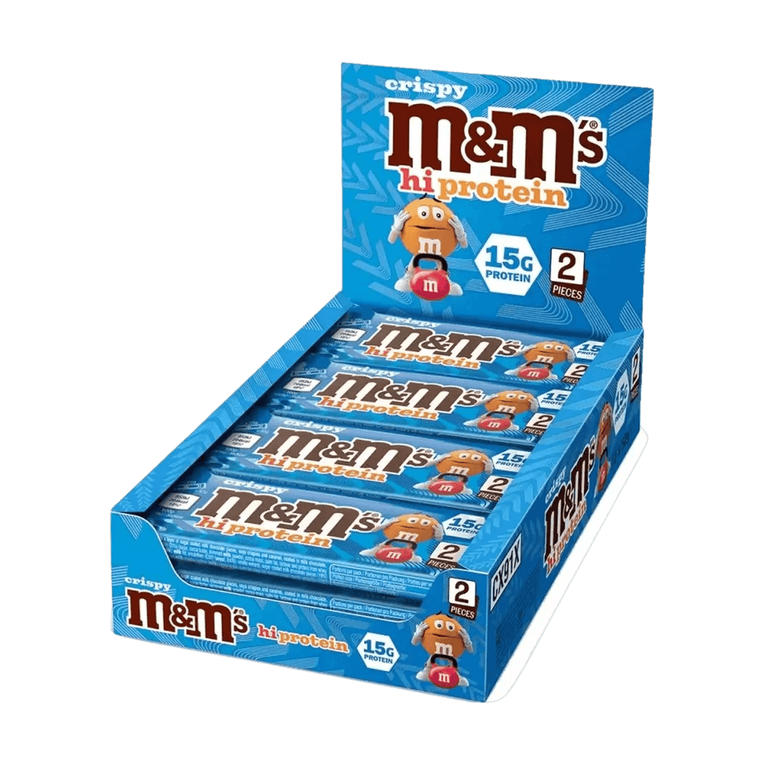 M&M's Crispy High Protein Bar - Milk Chocolate | 52g (MHD 10.07.2024) - 12x52g - fitgrade.ch