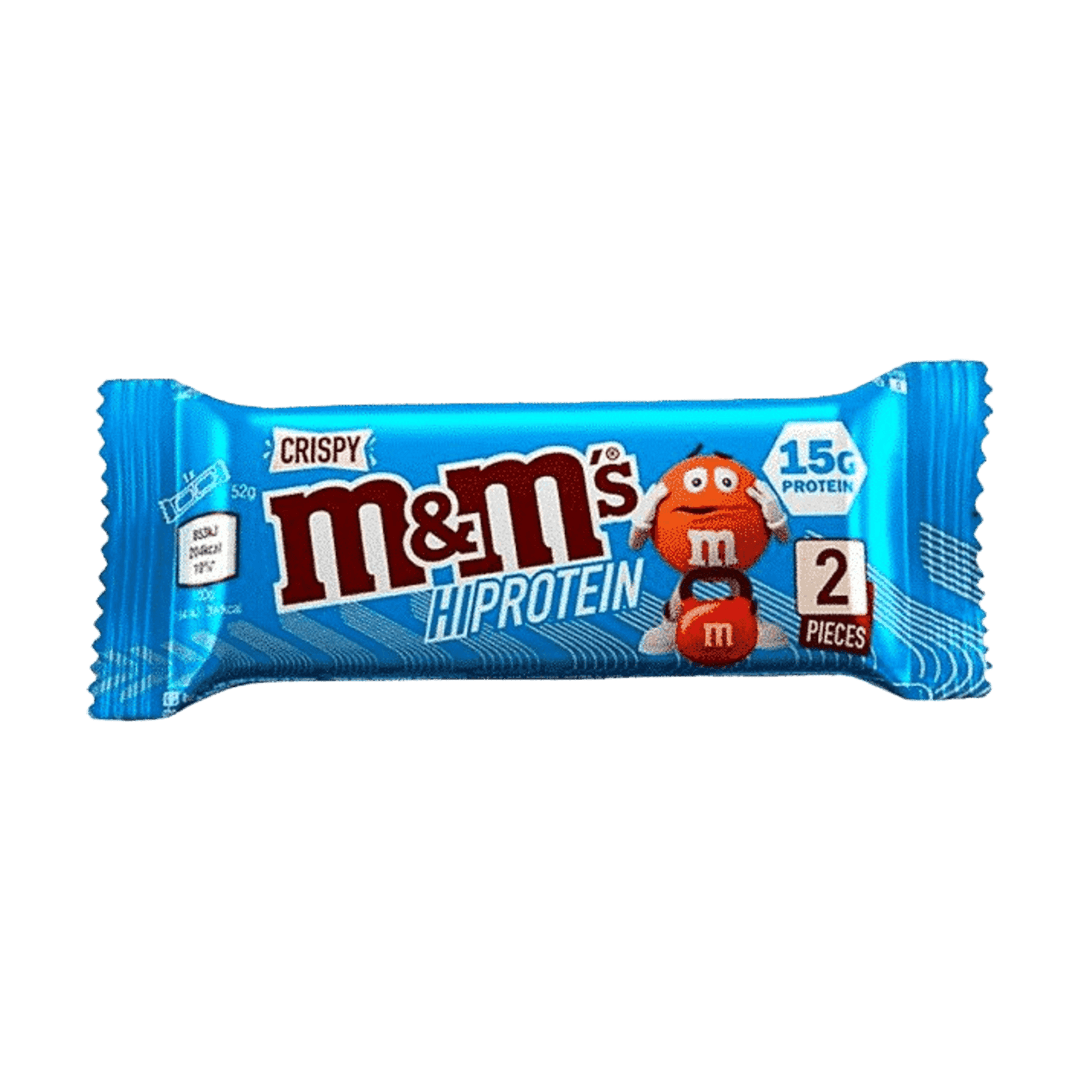 M&M's Crispy High Protein Bar - Milk Chocolate | 52g - 2x26g - fitgrade.ch
