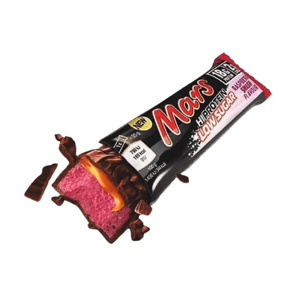 Mars Hi-Protein Bar Low Sugar - Raspberry Smash | 55g - 55g - fitgrade.ch