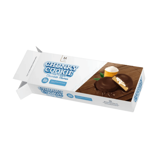 More Nutrition Chunky Cookie | 128g - Milk Cream Chocolate (MHD 18.07.2024) - fitgrade.ch
