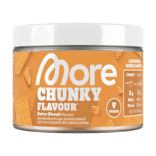 More Nutrition Chunky Flavour | 150g Butter Biscuit (Vegan) - fitgrade.ch