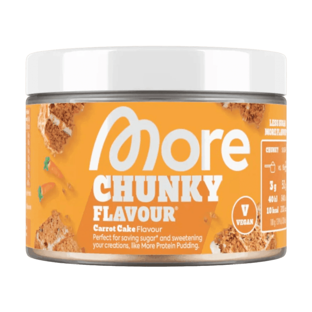 More Nutrition Chunky Flavour | 250g - Carrot Cake (Vegan) - fitgrade.ch