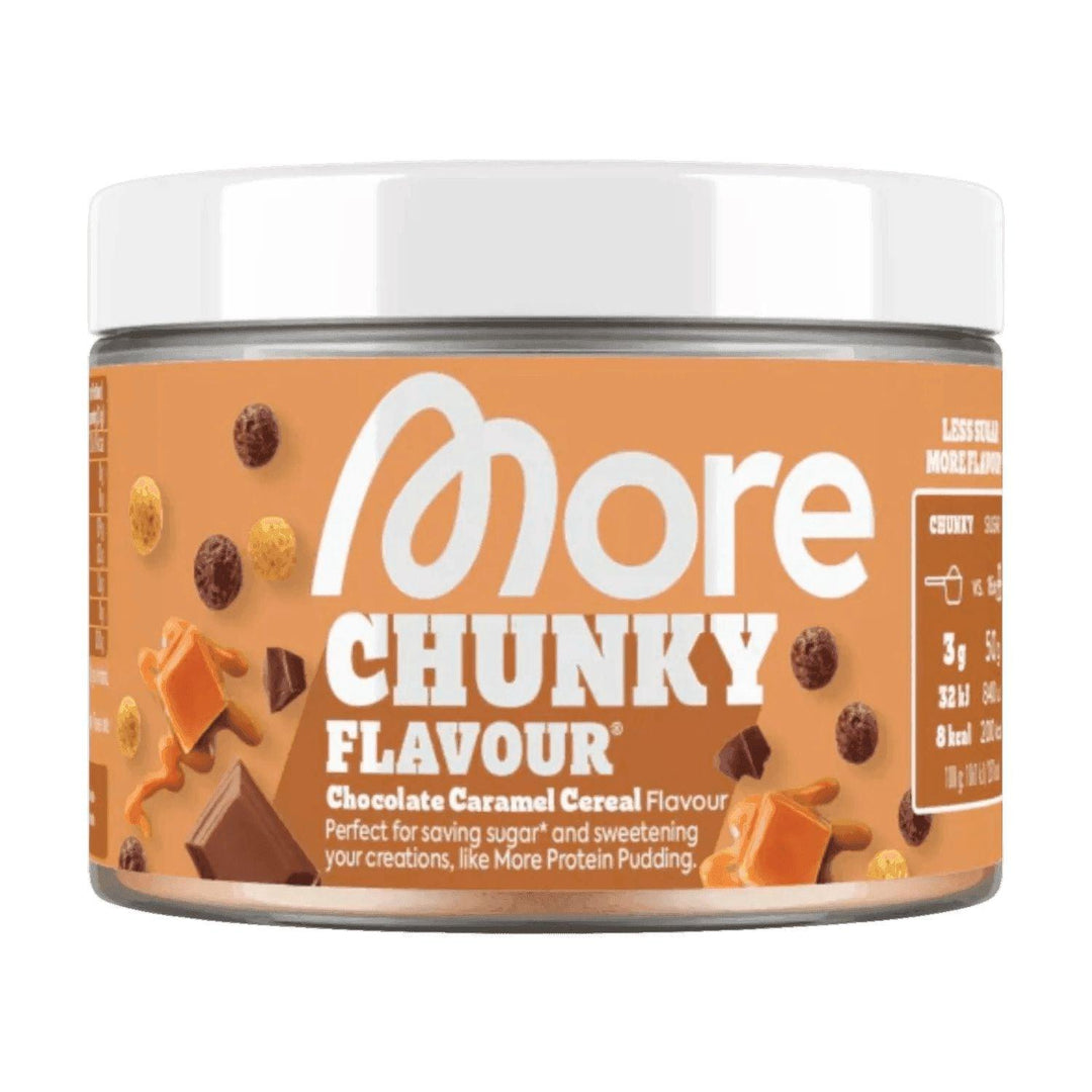 More Nutrition Chunky Flavour | 150g Chocolate Caramel Cereal - fitgrade.ch