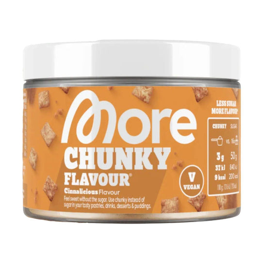 More Nutrition Chunky Flavour | 150g Cinnalicious (Vegan) - fitgrade.ch