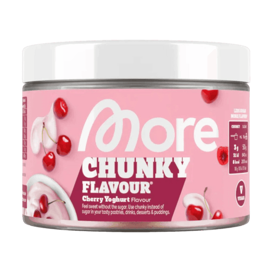 More Nutrition Chunky Flavour | 250g - Kirsch-Joghurt (Vegan) - fitgrade.ch