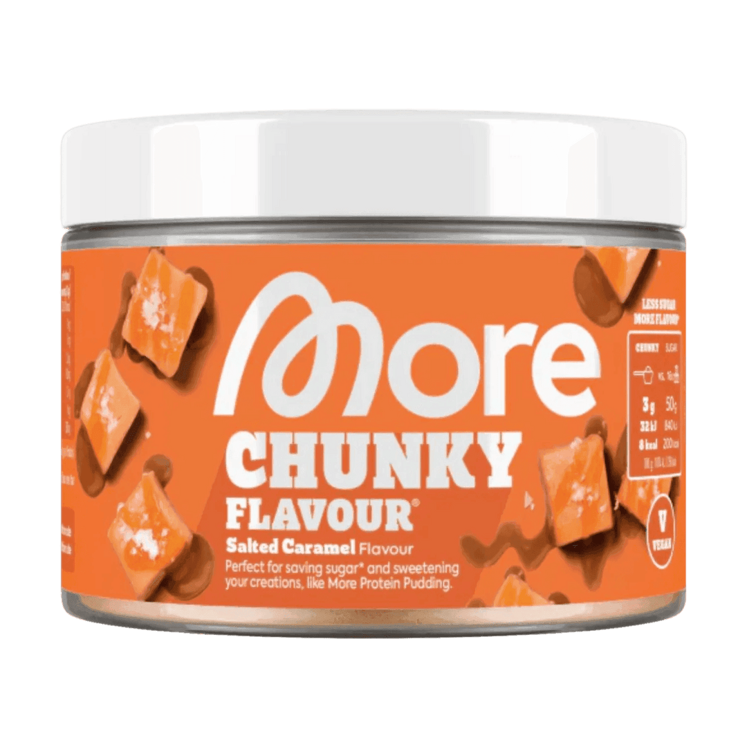 More Nutrition Chunky Flavour | 250g - Salted Caramel (Vegan) - fitgrade.ch