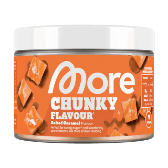 More Nutrition Chunky Flavour | 250g - Salted Caramel (Vegan) - fitgrade.ch