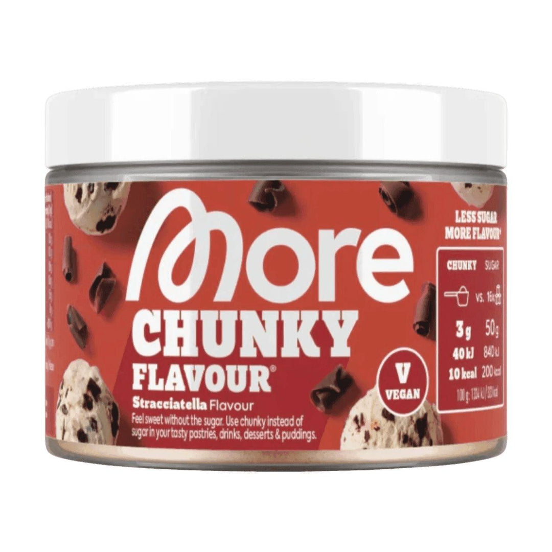 More Nutrition Chunky Flavour | 150g Stracciatella (Vegan) - fitgrade.ch